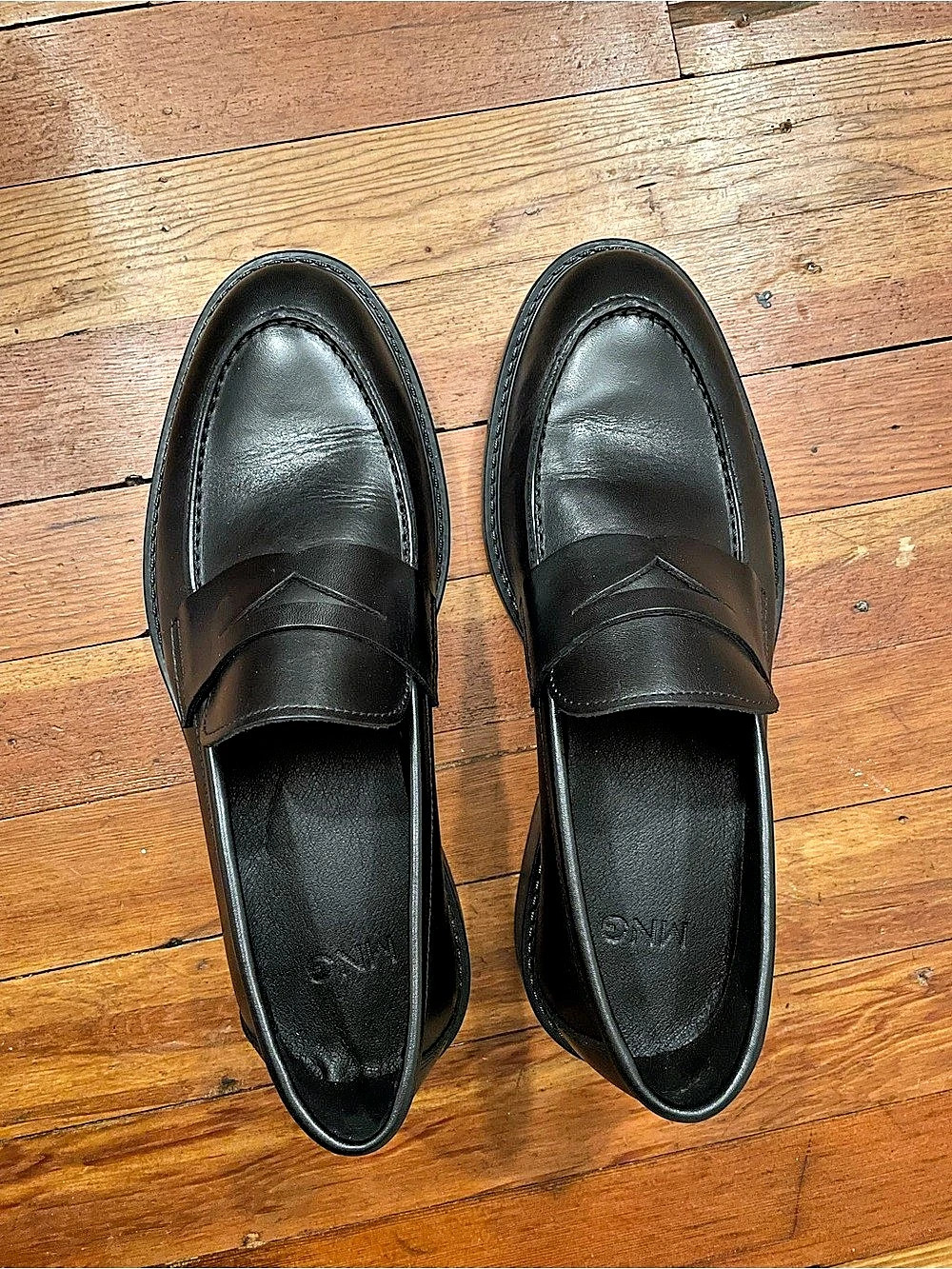 MNG Men's Black Loafers US 8 Like New